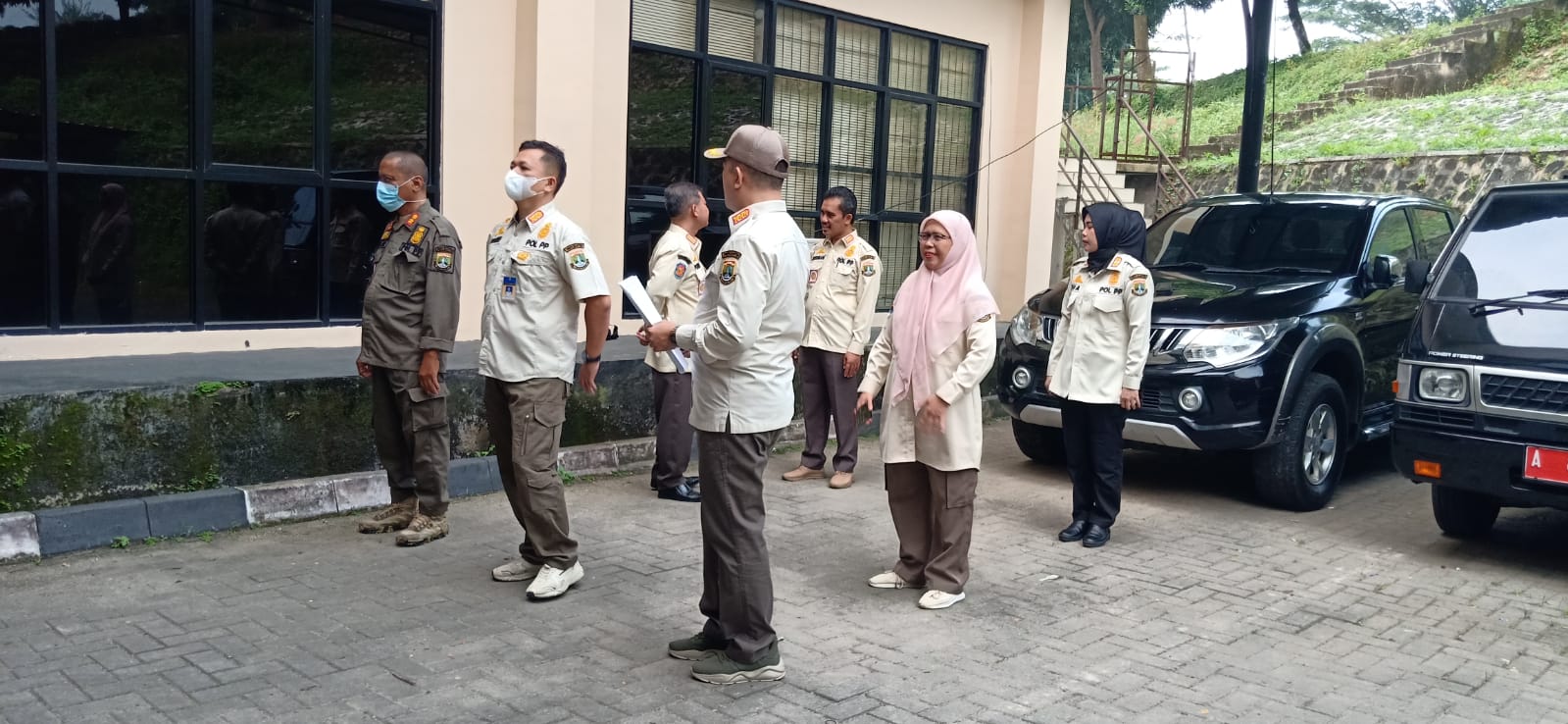 Apel Pagi Satpol PP Provinsi Banten