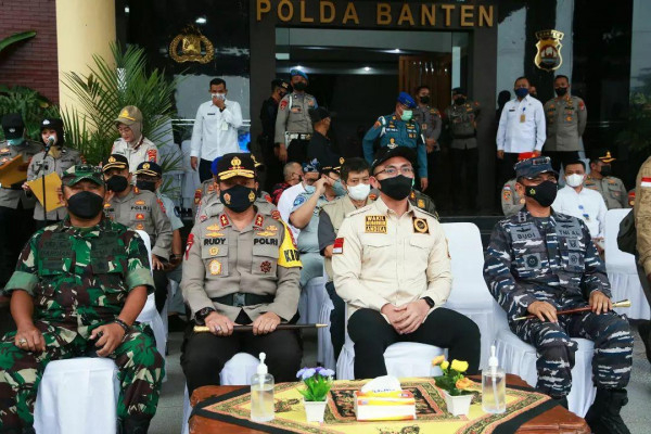 Pimpin Apel Operasi Ketupat 2022 Polda Banten, Wagub Andika: Pemerintah Ingin Mudik Lancar & Covid-19 Terkendali