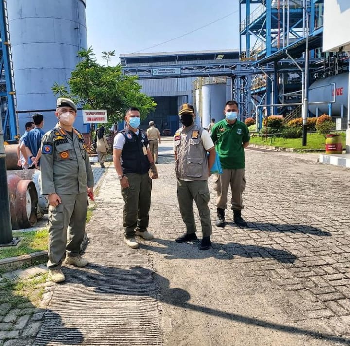 Pemantauan implementasi PPKM Darurat pada industri atau pabrik di wilayah Kabupaten Serang