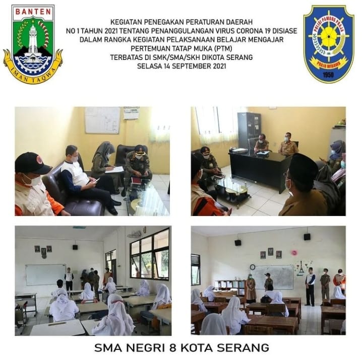 PTM Terbatas di Wilayah Kota Serang