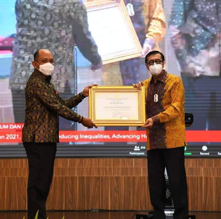 Penghargaan pelayanan publik berbasis HAM