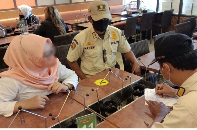 Satpol PP Cilegon : Operasi Yustisi Pegawai yang melanggar aturan kedisiplinan pegawai