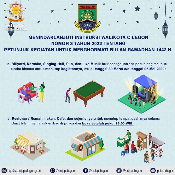 Instruksi Walikota Cilegon No 3 Tahun 2022 