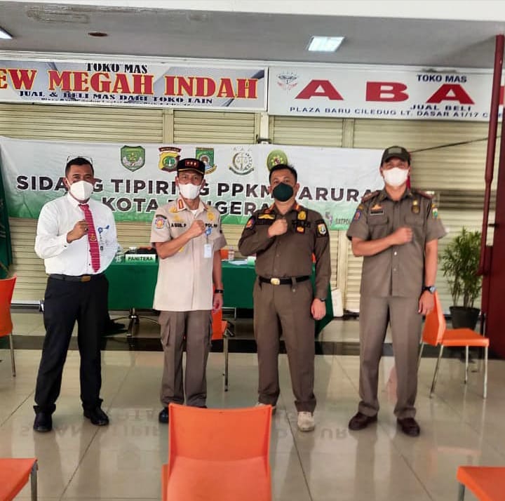 Sidang Tindak Pidana Ringan (Tipiring) dalam rangka Penegakan Protokol Kesehatan untuk Pengendalian Penyebaran Covid-19 