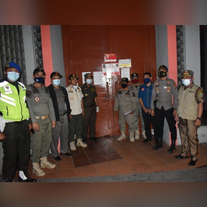 penutupan terhadap 16 tempat hiburan malam di Kota Cilegon.