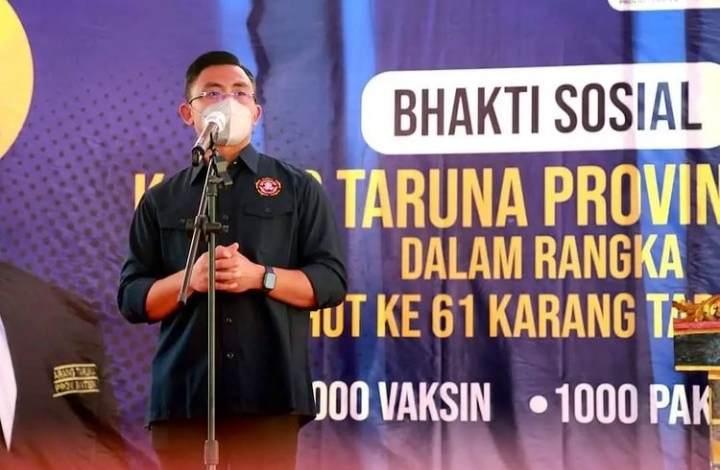 HUT Ke-61, Wagub Banten Minta Karang Taruna Bantu Pemda Bangkitkan Ekonomi Masyarakat