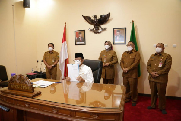 Gubernur Banten Bentuk Tim Percepatan dan Perluasan Digitalisasi Daerah