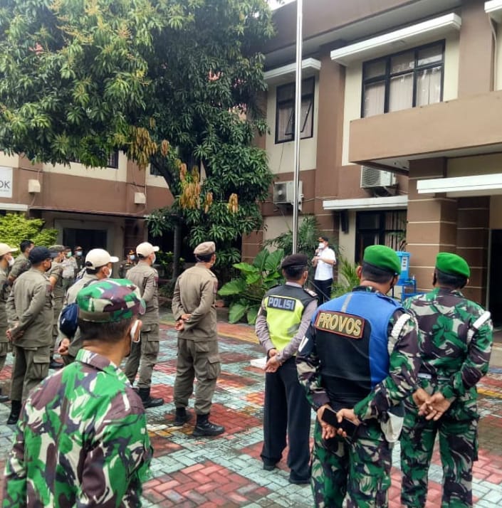 Operasi gabungan terkait wilayah perbatasan antara Provinsi Banten dan Provinsi DKI Jakarta