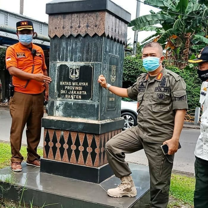 Patroli Operasi Gabungan Wilayah Perbatasan Banten-Jakarta