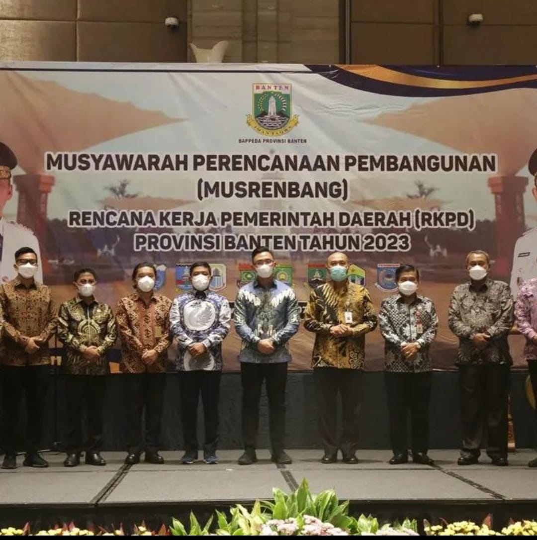 Wakil Gubernur Banten Andika Hazrumy secara resmi membuka Musrenbang.