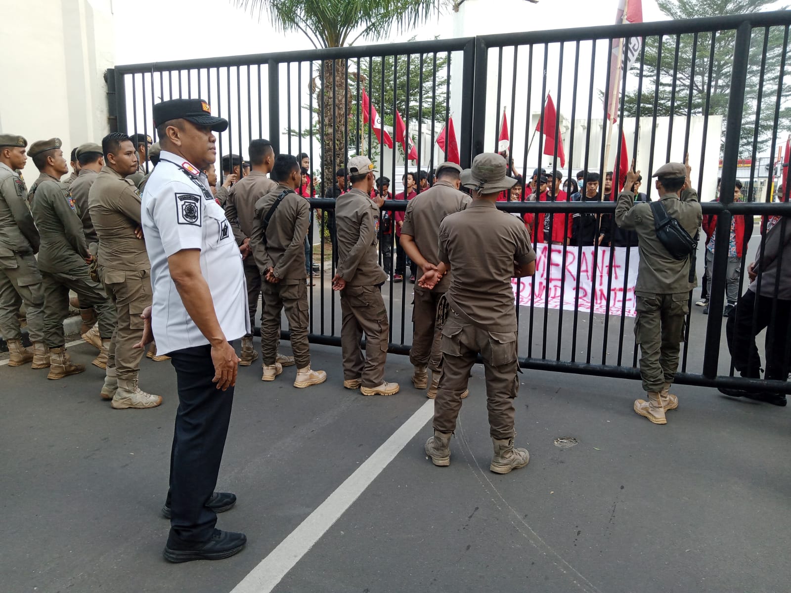 Kegiatan Pengamanan Unjuk Rasa di KP3B