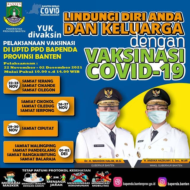 Ayo yang belum di vaksin.