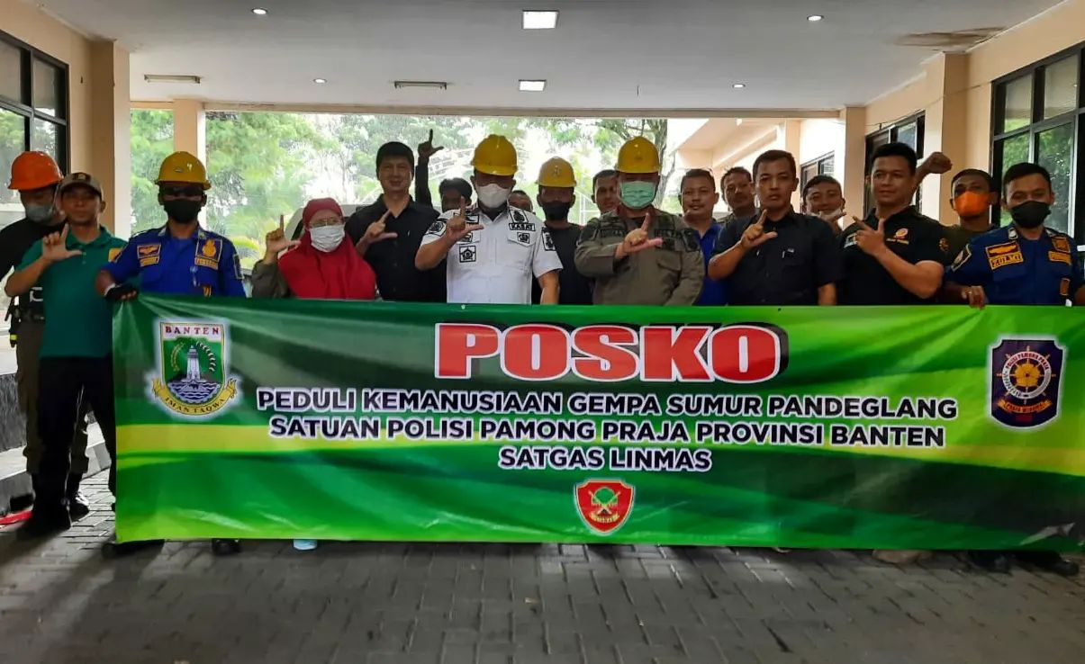 Satpol PP Provinsi Banten kembali mengirim anggotanya dalam rangka membantu masyarakat terdampak bencana gempa.