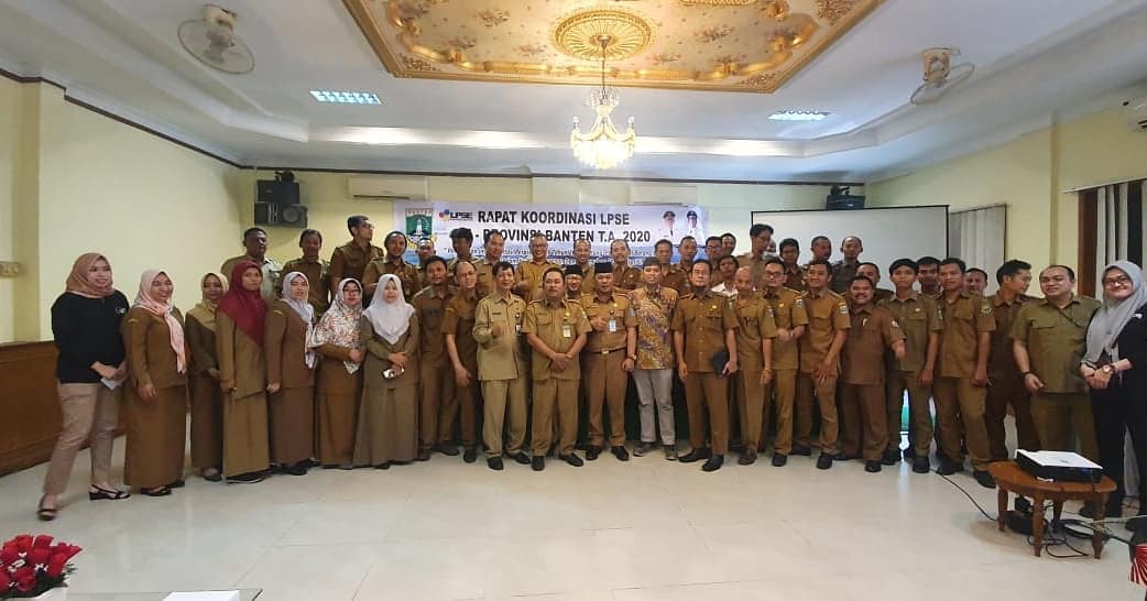 Pemprov Gelar Rakor Perkuat Standarisasi LPSE se-Banten