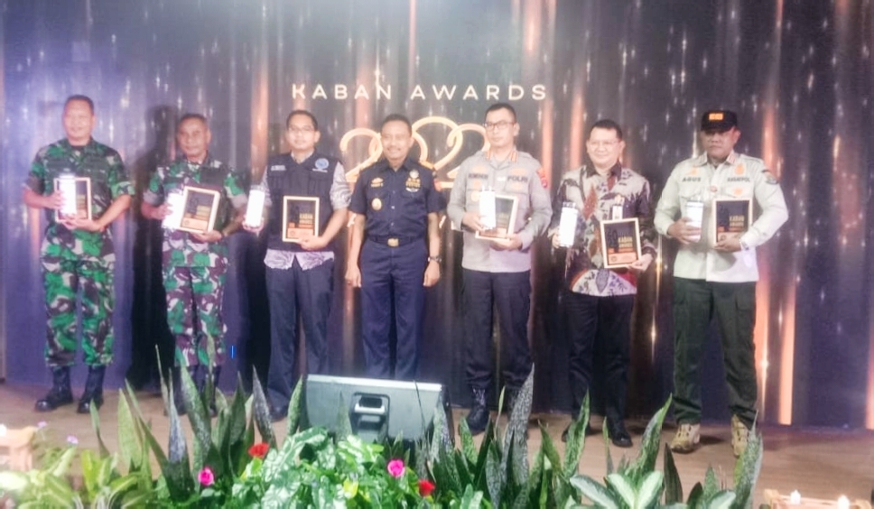 Penghargaan dari Kantor Wilayah DJBC Banten Kaban Awards 2022