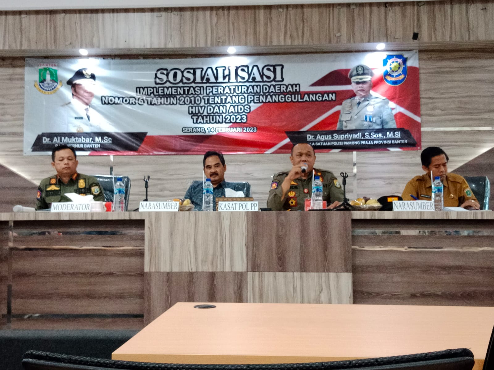 SOSIALISASI IMPLEMENTASI PERATURAN DAERAH NOMOR 6 TAHUN 2010 TENTANG PENANGGULANGAN HIV DAN AIDS TAHUN 2023