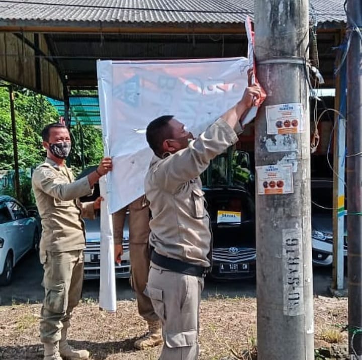 Satpol PP Banten Penertiban Wiramarga