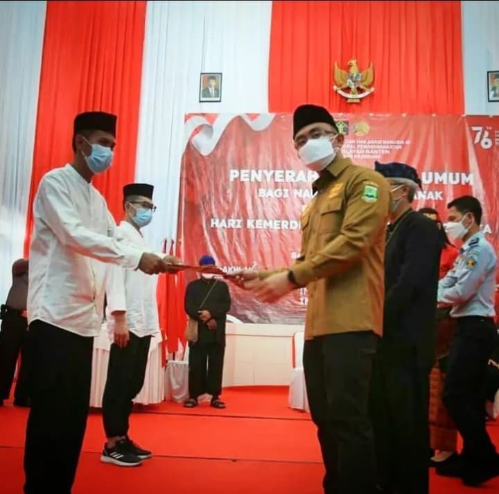 Sebanyak 5.628 Warga Binaan di Banten Dapat Remisi HUT Kemerdekaan RI ke-76