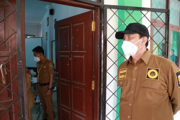 Gubernur Banten Tinjau Pelaksanaan Seleksi Kompetensi PPPK Tahun 2021