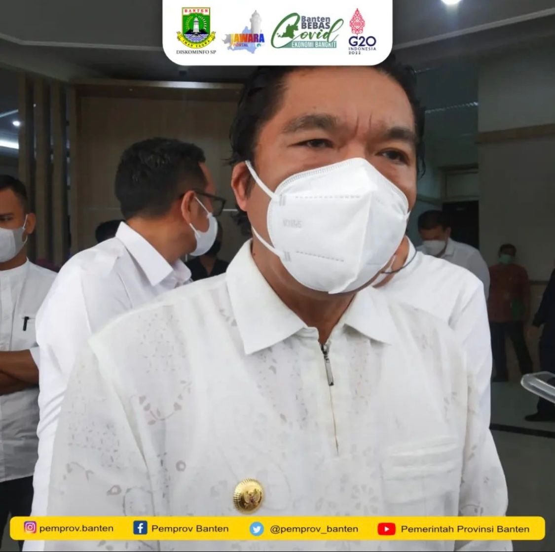 Pj Gubernur Banten Al Muktabar Terbitkan Surat Edaran Kewaspadaan Terhadap Penyakit Mulut dan Kuku