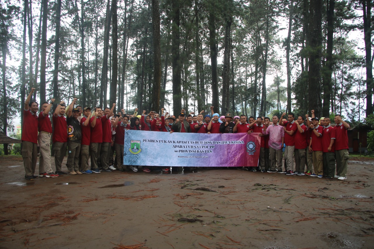 Peningkatan Kapasitas Building dan Jiwa Korsa Aparatur Satpol PP se-Provinsi Banten