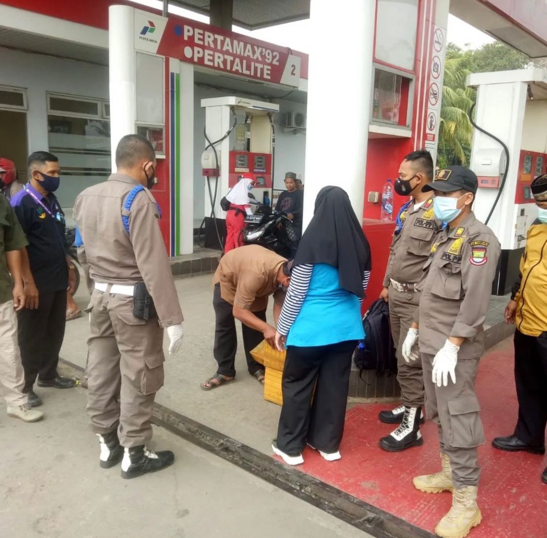 Satpol Pp Kabupaten  Tangerang Mengamankan 13 (Pmks) Penyandang Masalah Kesejahteraan Sosial Di Wilayah Kab Tangerang 