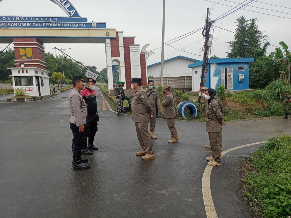 Persiapan Pengamanan Presiden Jokowi Dodo Yang Melibatkan  Unsur Dari Satpol Pp Provinsi Banten