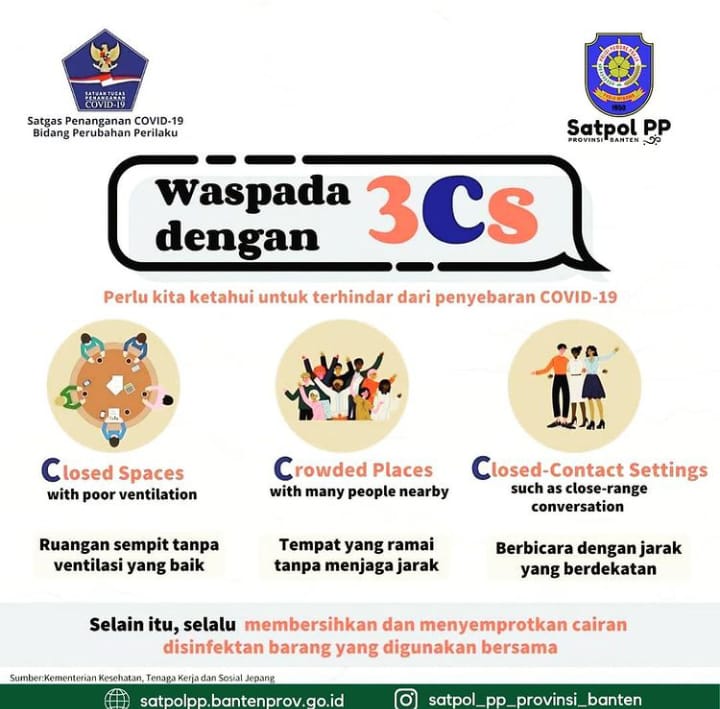 Tetap waspada, pandemi belum usai.