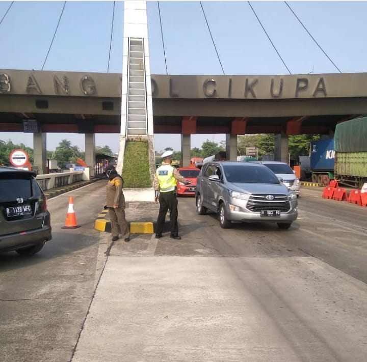 Kegiatan Cipta Kondisi Trantibum dalam rangka Operasi Gabungan Penyekatan Arus Mudik Idul Fitri 1442 H