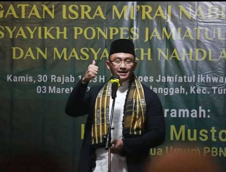 Wakil Gubernur Banten Andika Hazrumy menghadiri peringatan Isra Mi'raj di Ponpes Jami'atul Ikhwan