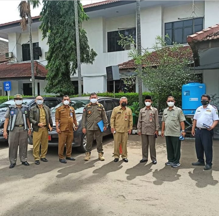 Dalam rangka sinergitas penanggulangan Covid-19 di wilayah Banten
