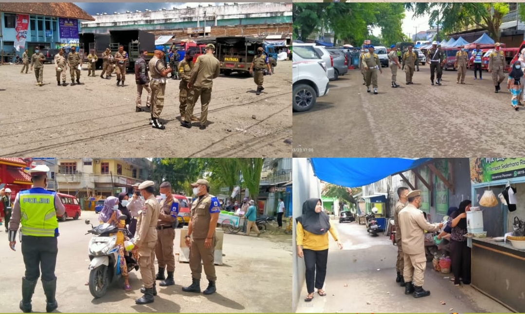 Satpol PP Banten Terus Mengingatkan Kepada Masyarakat Untuk Menerapkan Protokol Kesehatan