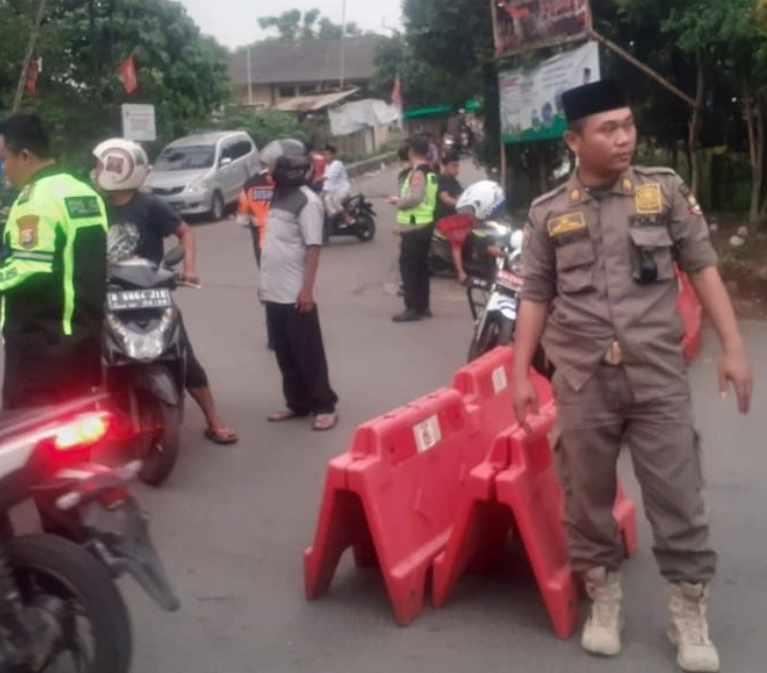 Puluhan Personil Satpol PP Amankan Haul Akbar Cilongok