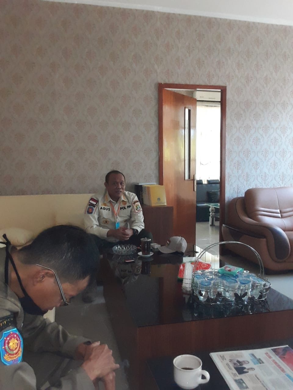 Satpol PP-Siap menertibkan masyarakat dalam bagian menanggulangi covid-19