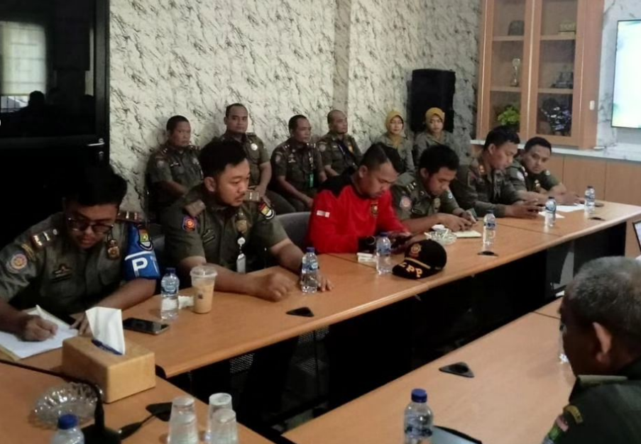 RAPAT RANCANGAN INOVASI SATPOL PP KAB TANGERANG