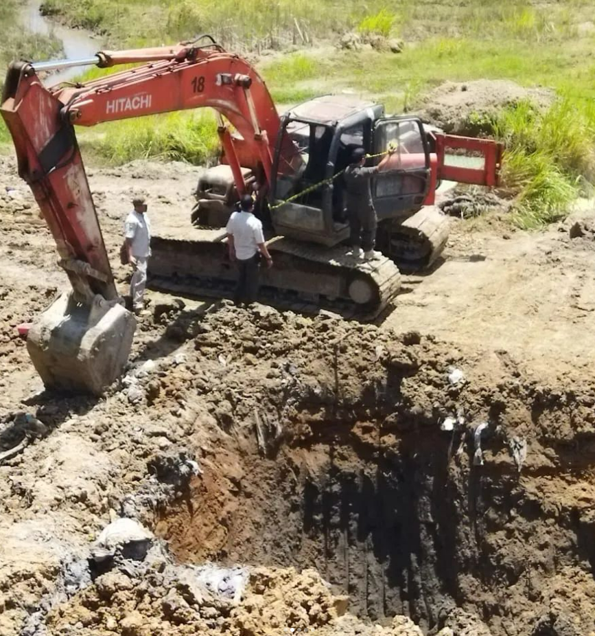 Pemberhentian Aktivitas Pengurukan Tanah