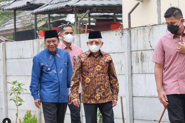  MENYAMBUT HAUL SYEKH NAWAWI AL BANTANI WAKIL PRESIDEN RI KH MA'RUF AMIN