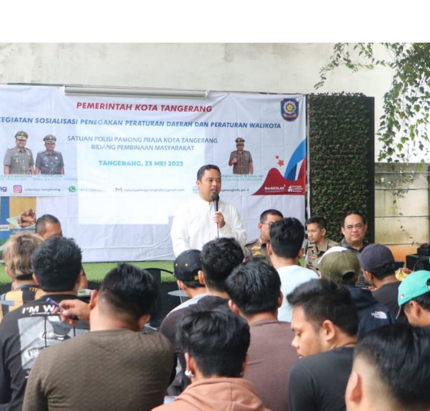 SOSIALISASI PENEGAKAN PERDA DAN PERWAL KEPADA MASYARAKAT KOTA TANGERANG