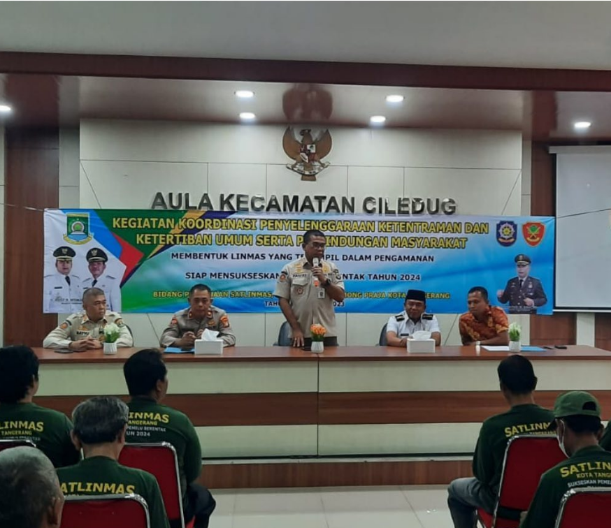 RAKOR TIBUM TRANMAS DAN SATLINMAS KOTA TANGERANG
