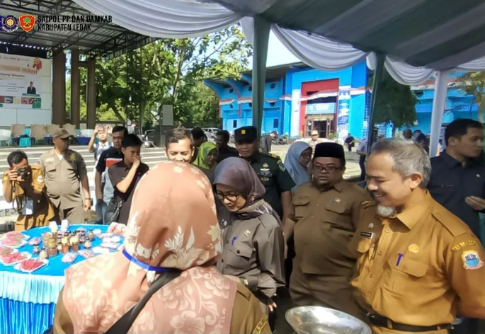 PENGAMANAN KEGIATAN SATPOL PP KABUPATEN LEBAK