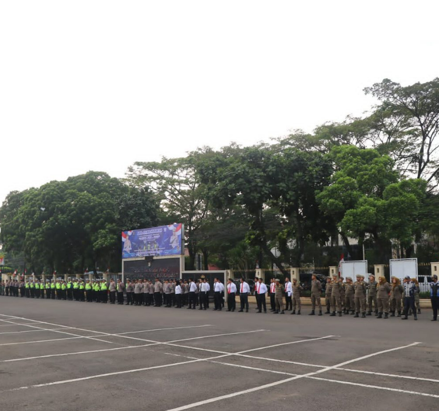 APEL GABUNGAN WILAYAH HUKUM POLRES METRO TANGERANG KOTA