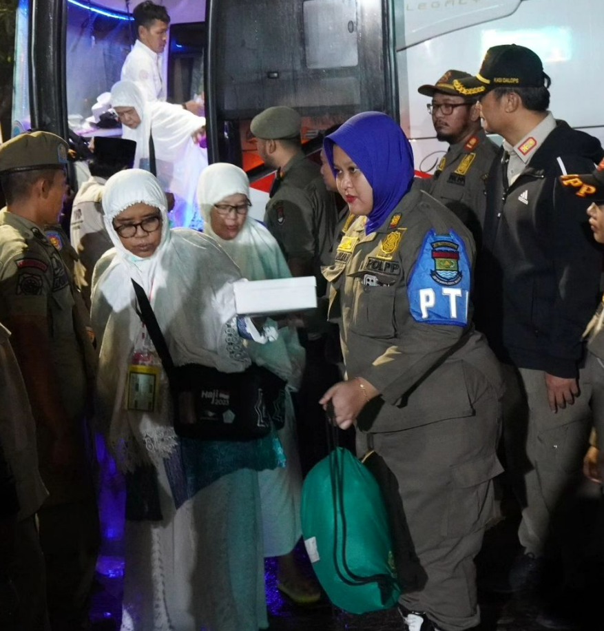 PENGAMANAN PEMULANGAN HAJI KABUPATEN TANGERANG