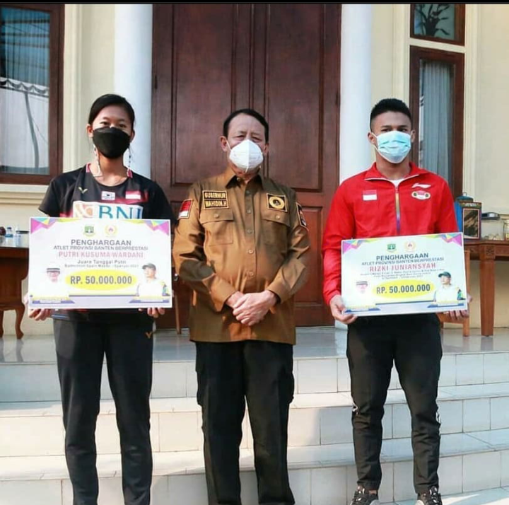 Gubernur WH Apresiasi Atlet Muda Banten