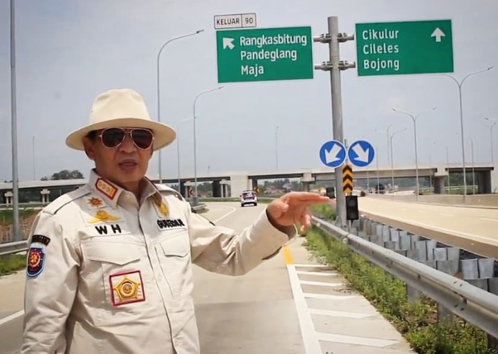 Gubernur WH: Tol Serang Panimbang, Rute Rangkasbitung Sebentar Lagi Dibuka