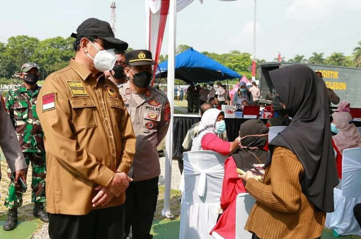 Gubernur WH Penanganan Covid-19 Provinsi Banten Berhasil