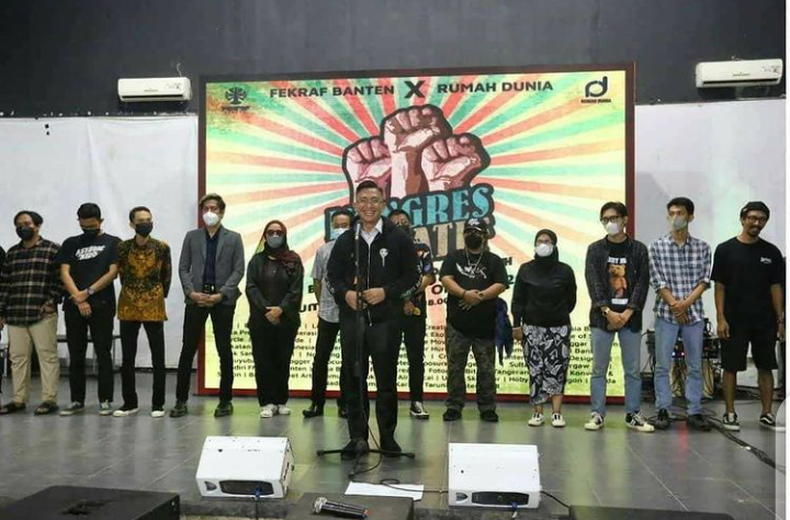 Kukuhkan Ferkraf Banten, Wagub: Momentum Kebangkitan Ekonomi Kreatif Banten