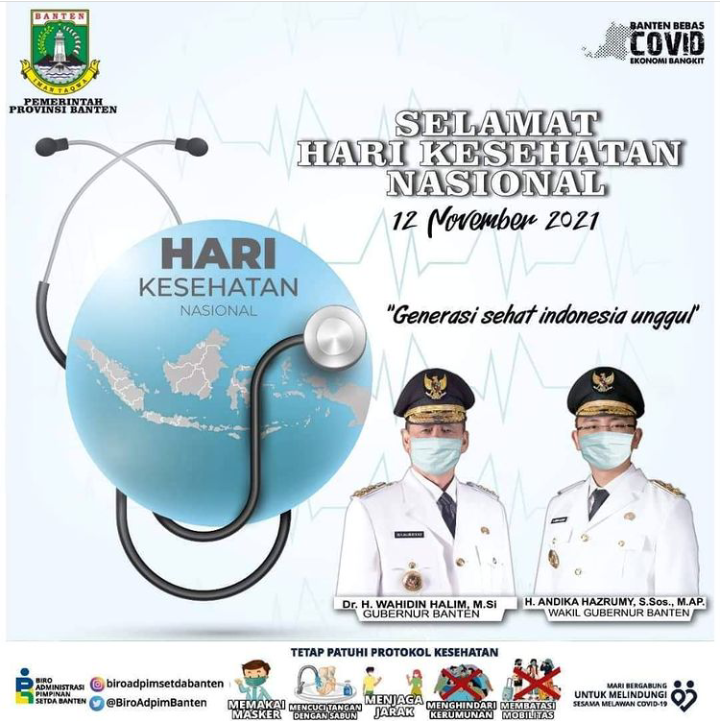 Selamat Hari Kesehatan Nasional 12 November 2021