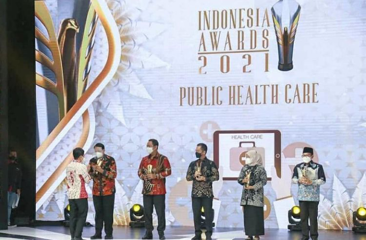 Respon Cepat Penanganan Covid-19, Gubernur Banten Raih Indonesia Award 2021
