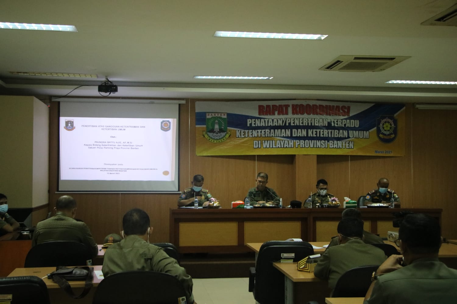 Perlu SInergi Dalam Penciptaan Ketentraman Dan Ketertiban Umum Di Banten