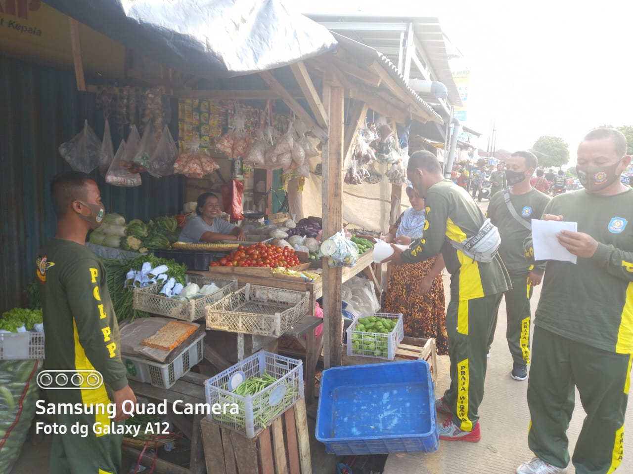 Ditemukan Banyak Masyarakat Padarincang Tidak Menggunakan Masker